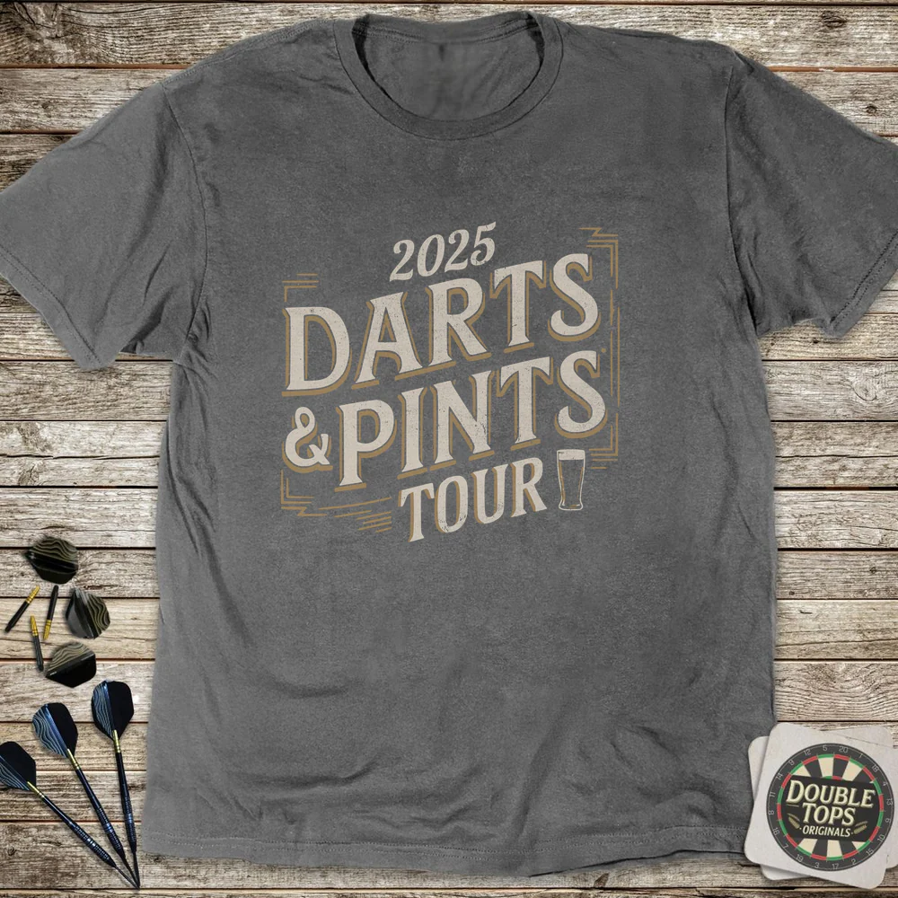 2025 Darts and Pints Tour T-Shirt - Image 2