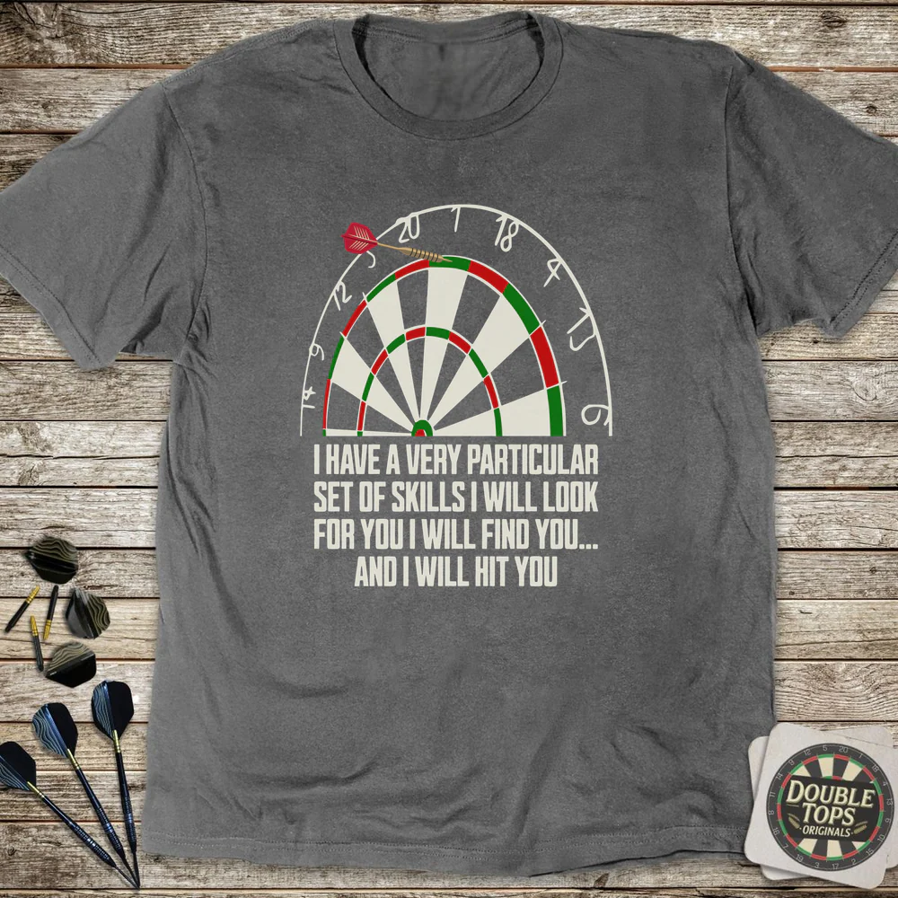 A Very Particular Set Of Skills T-Shirt - Image 3