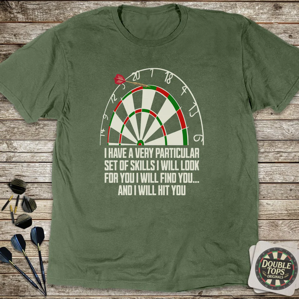 A Very Particular Set Of Skills T-Shirt - Image 4