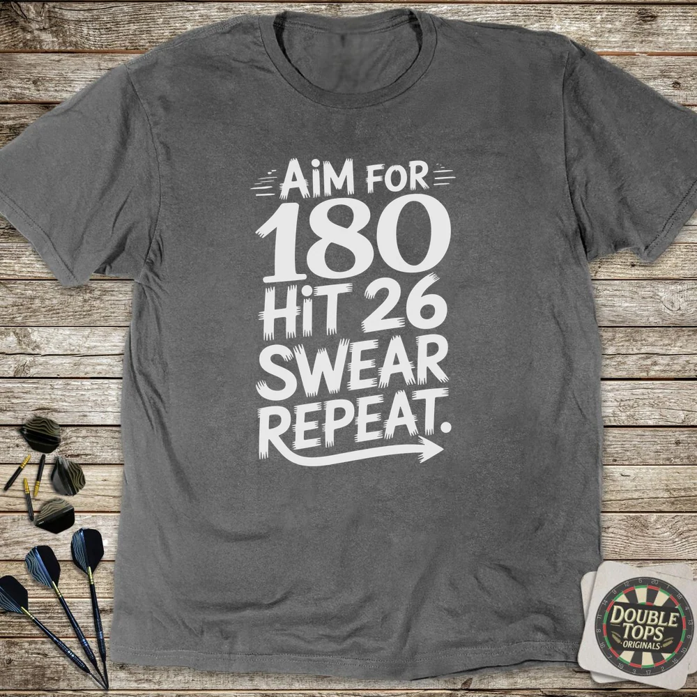Aim For 180 Hit 26 T-Shirt - Image 3