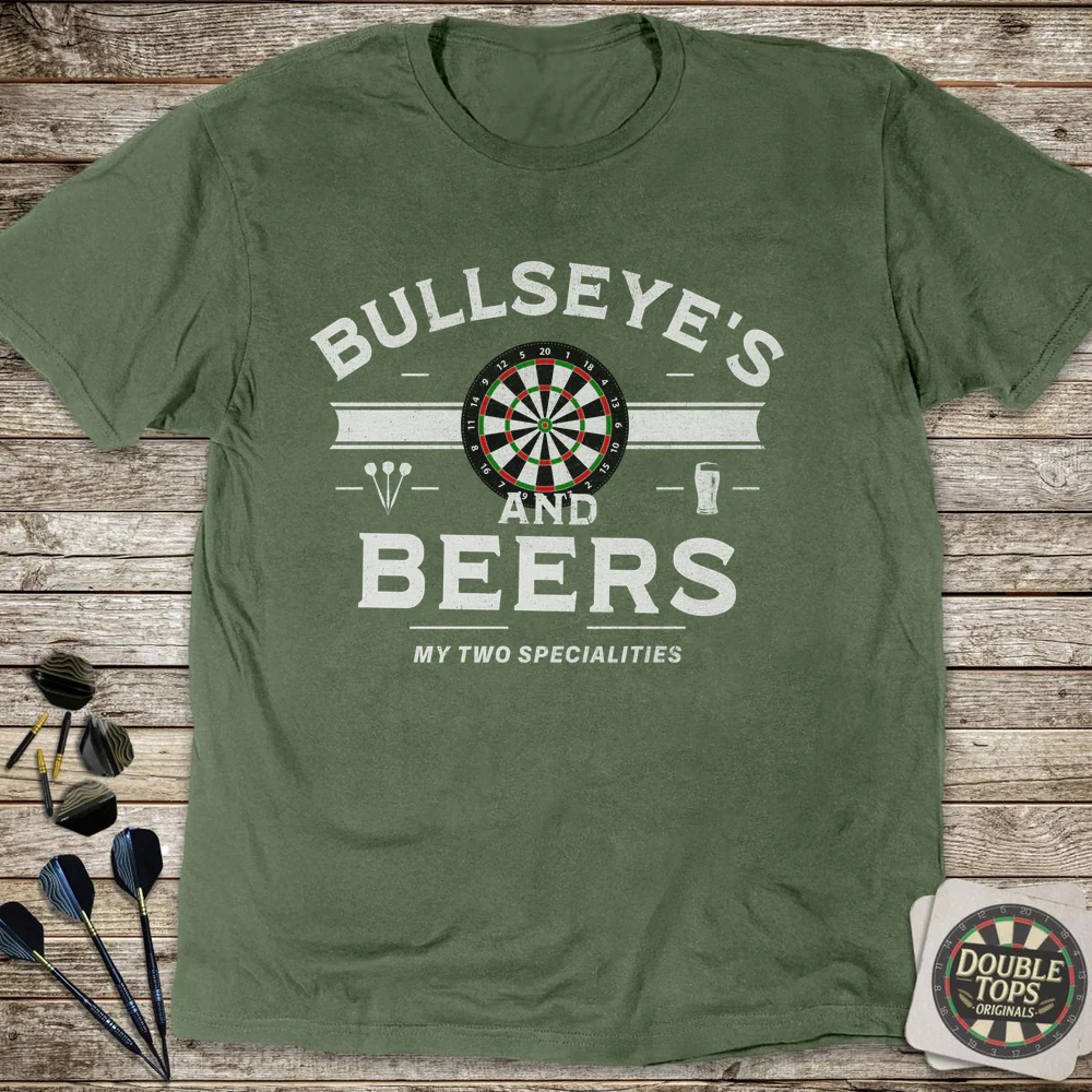 Bullseyes And Beers T-Shirt - Image 4