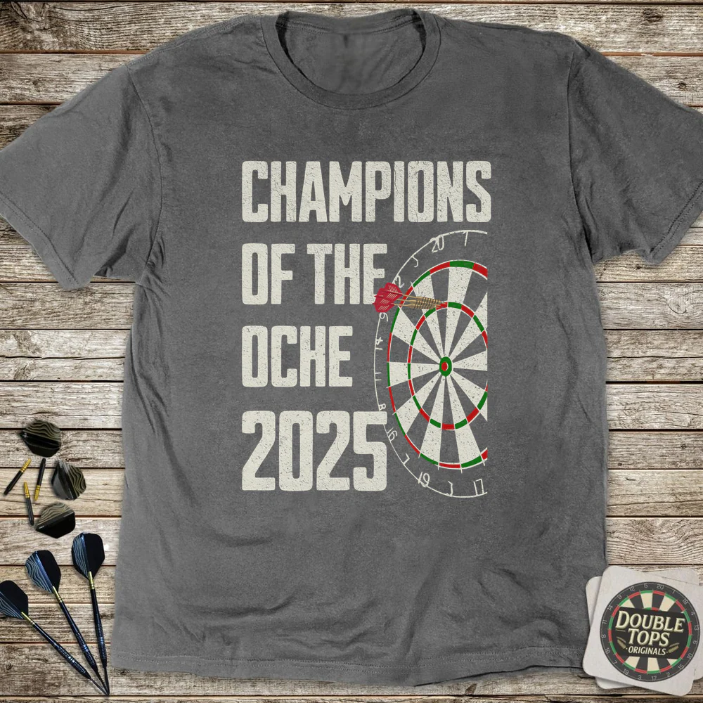 Champions Of The Oche 2025 T-Shirt - Image 2