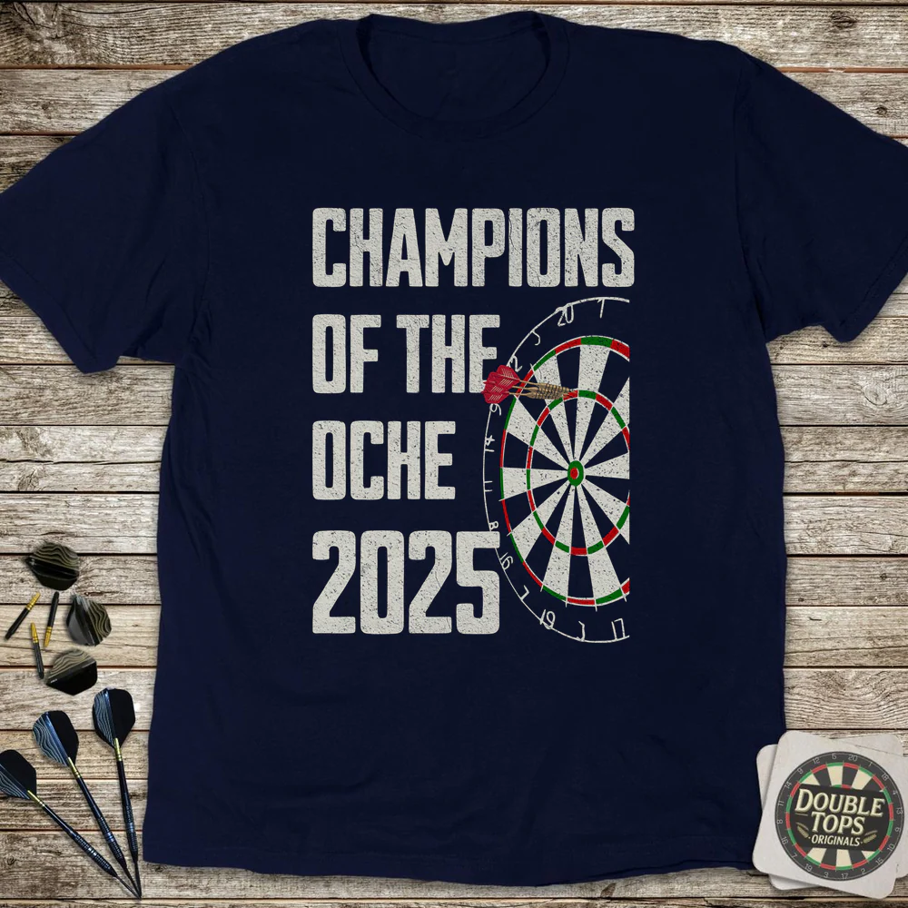 Champions Of The Oche 2025 T-Shirt - Image 3