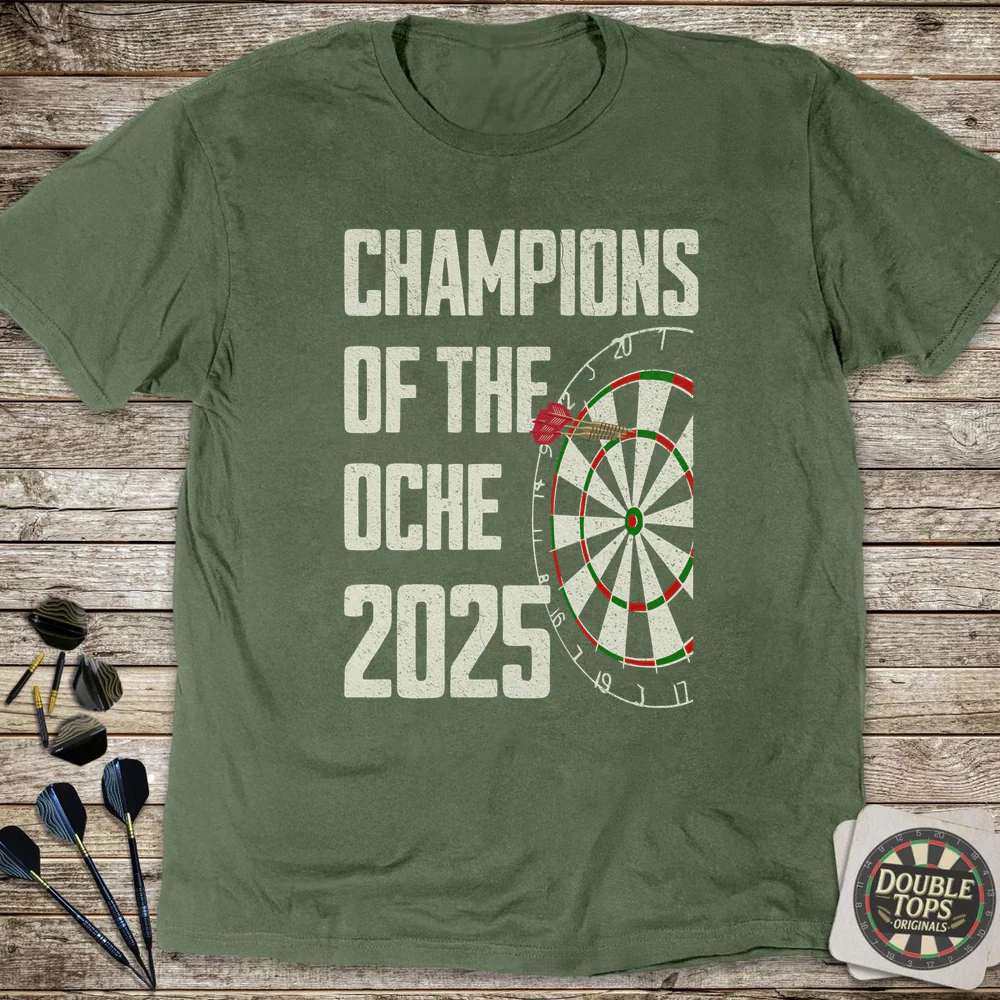 Champions Of The Oche 2025 T-Shirt - Image 4