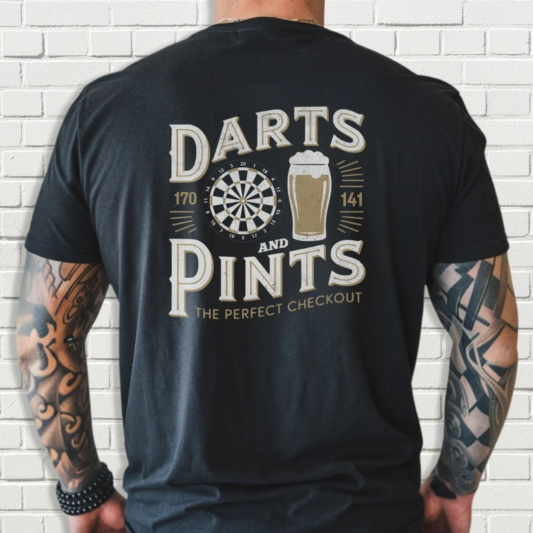 Custom Team Shirt - Darts And Pints - Image 3