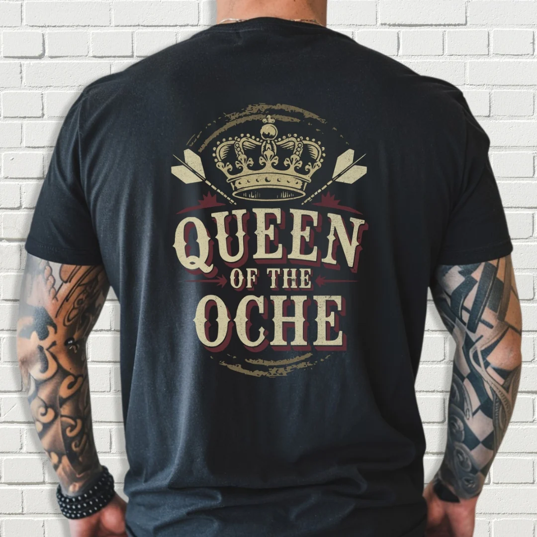 Custom Team Shirt - Queen Of The Oche - Image 2