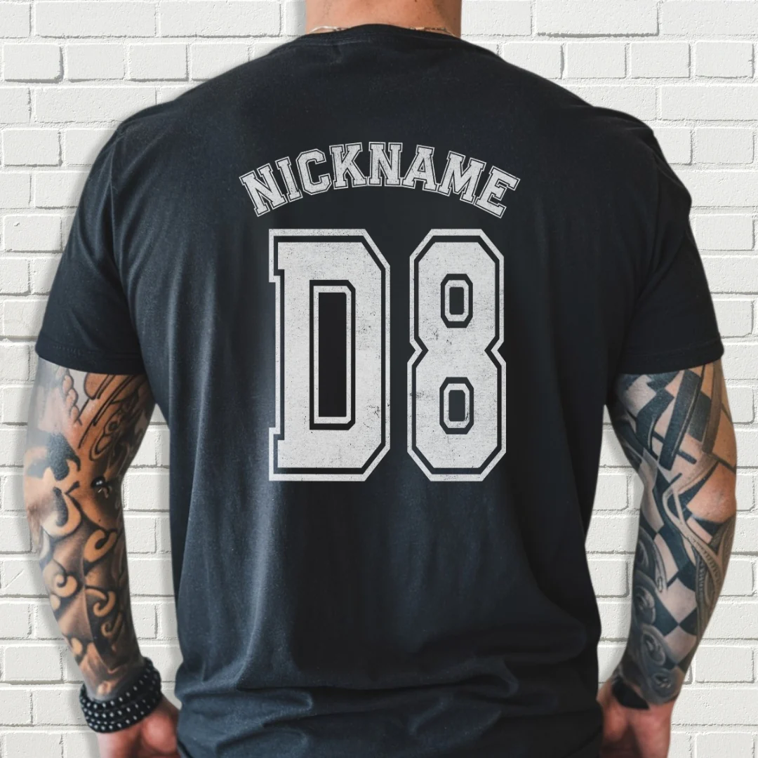 Custom Team Shirt - Favourite Double - Image 2