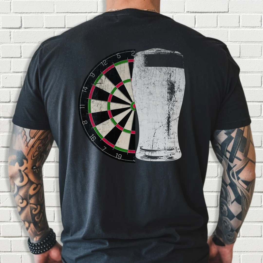 Custom Team Shirt - Darts And A Pint - Image 3