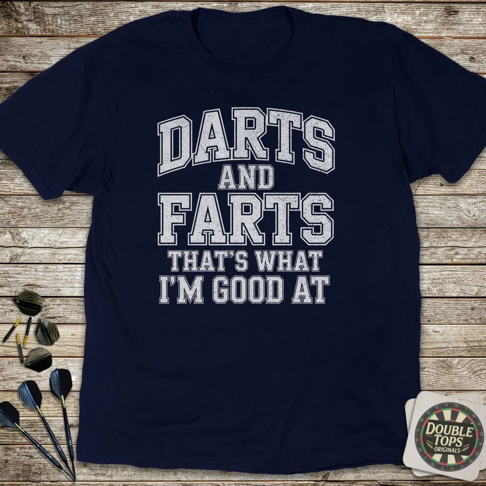 Darts And Farts Distressed T-Shirt