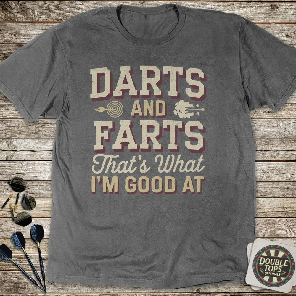 Darts And Farts T-Shirt - Image 2
