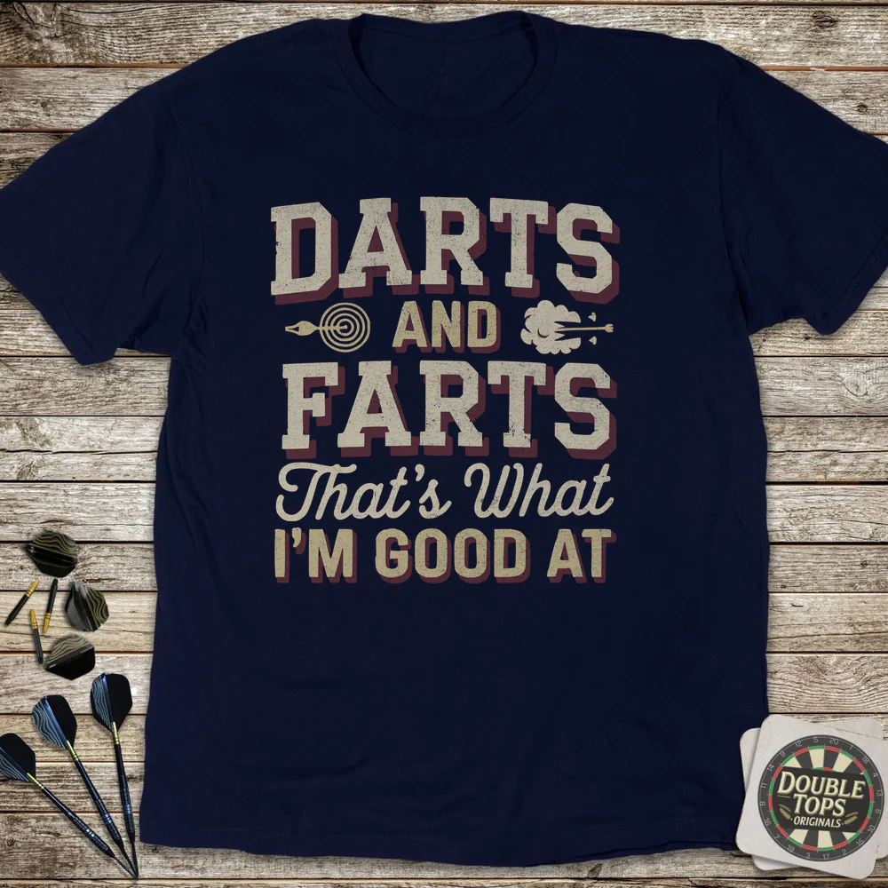 Darts And Farts T-Shirt - Image 3