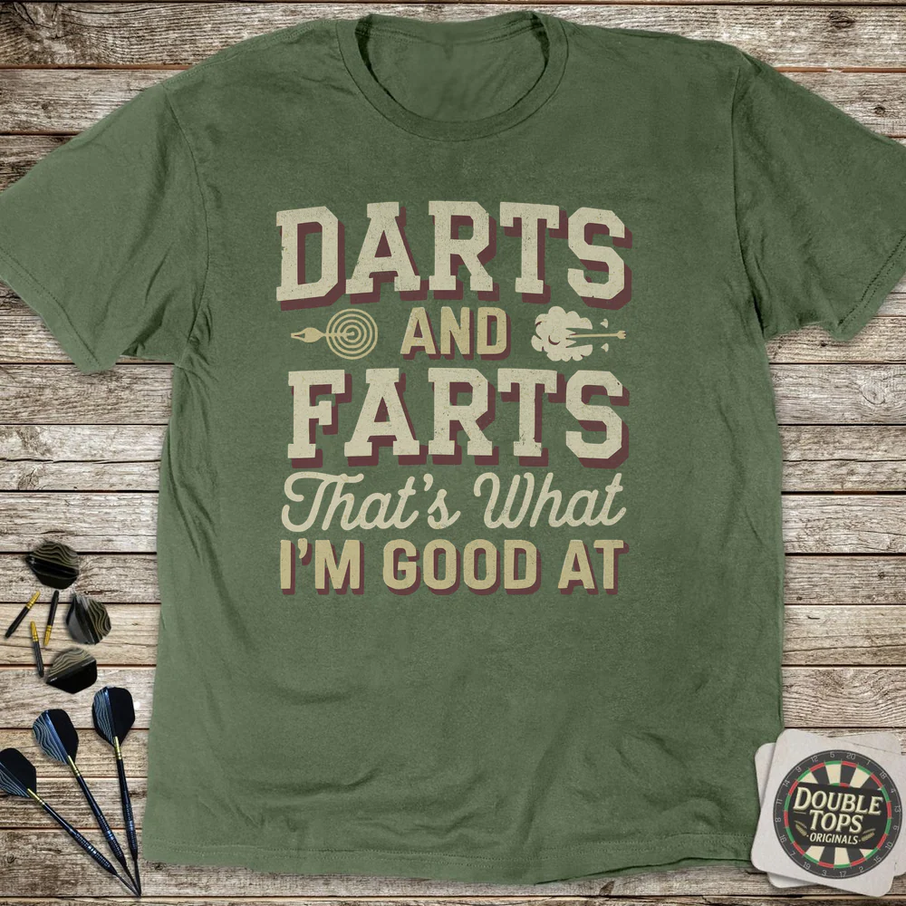Darts And Farts T-Shirt - Image 4
