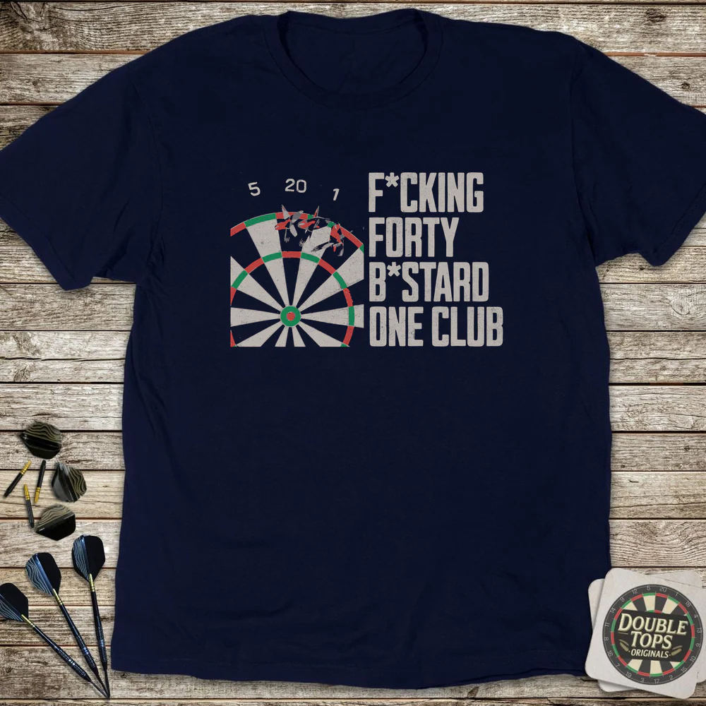 F*cking Forty B*stard One Club T-Shirt - Image 3