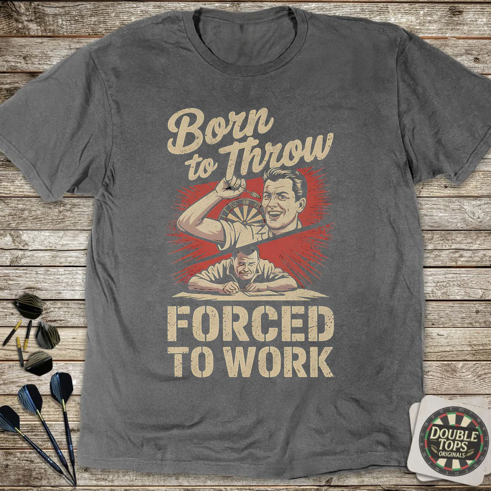 Forced To Work T-Shirt - Image 2