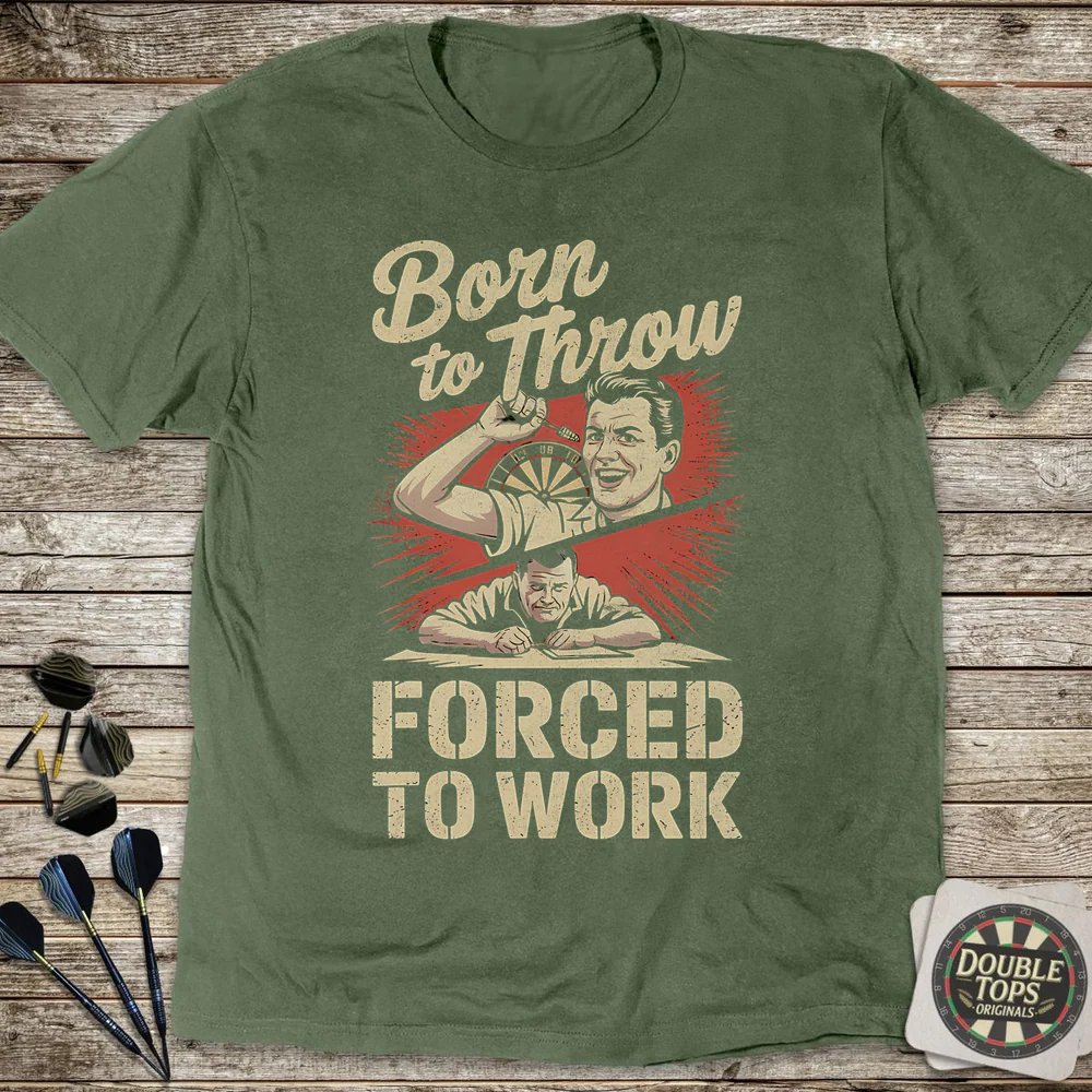 Forced To Work T-Shirt - Image 4