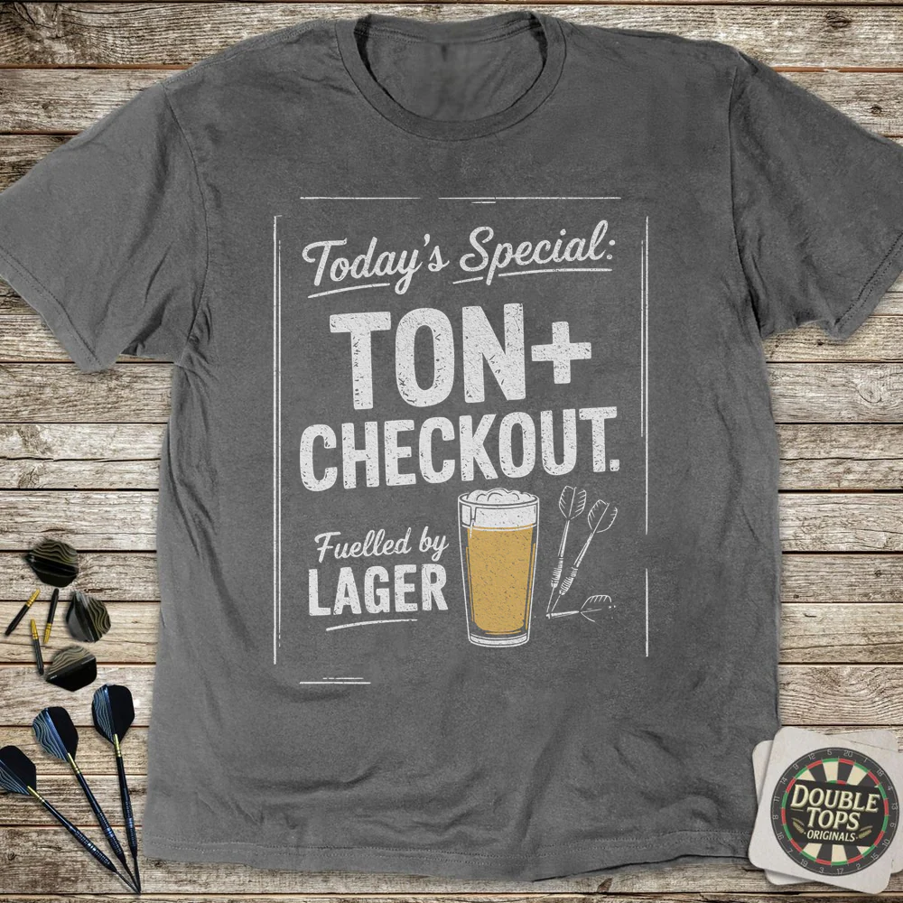 Fuelled By Lager T-Shirt - Image 2