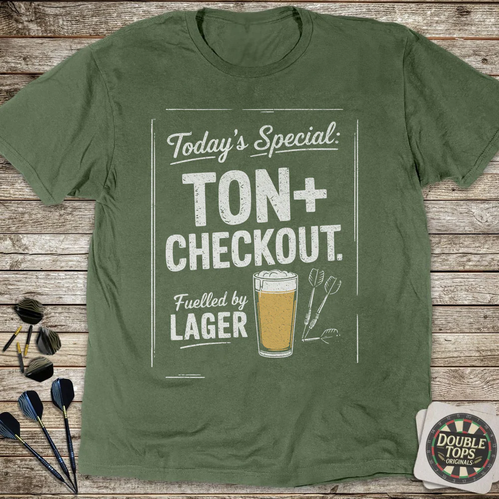 Fuelled By Lager T-Shirt - Image 4