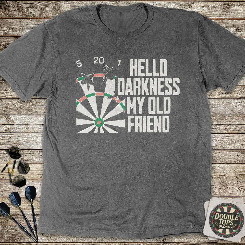 Hello Darkness My Old Friend T-Shirt - Image 2