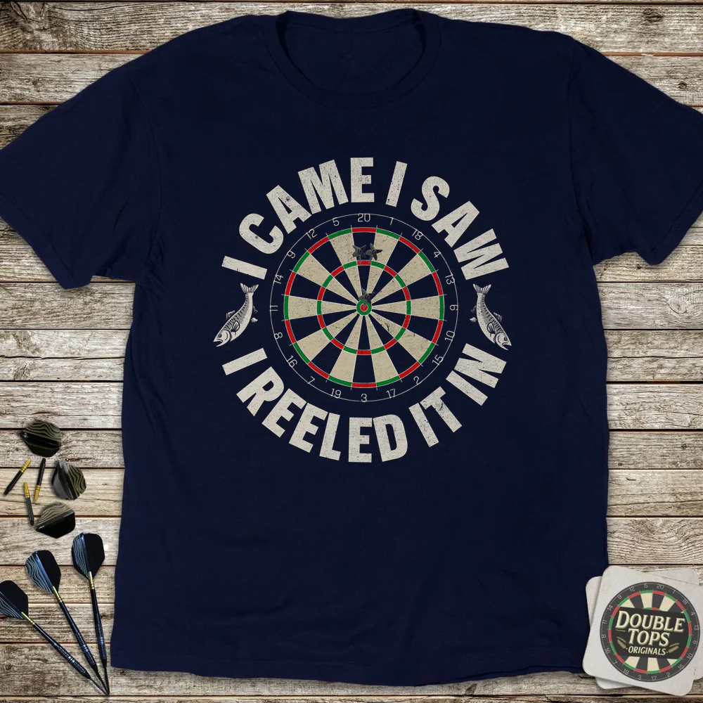 I Came I Saw I Reeled It In T-Shirt - Image 3