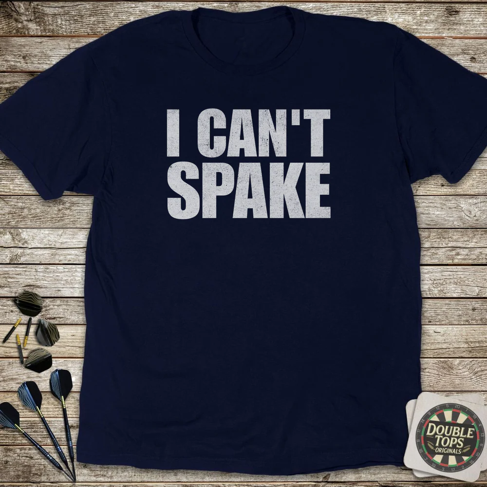 I Can't Spake T-Shirt - Image 3