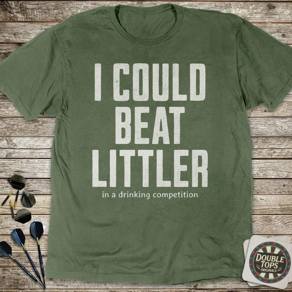 I Could Beat Littler T-Shirt - Image 4
