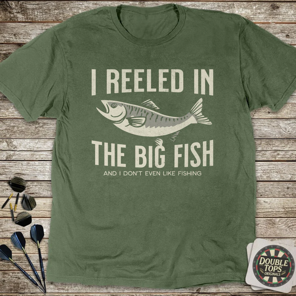 I Don't Even Like Fishing T-Shirt - Image 4