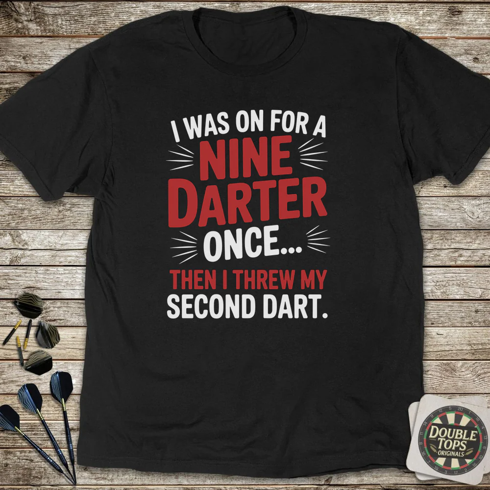 I Was On For A 9 T-Shirt - Image 2