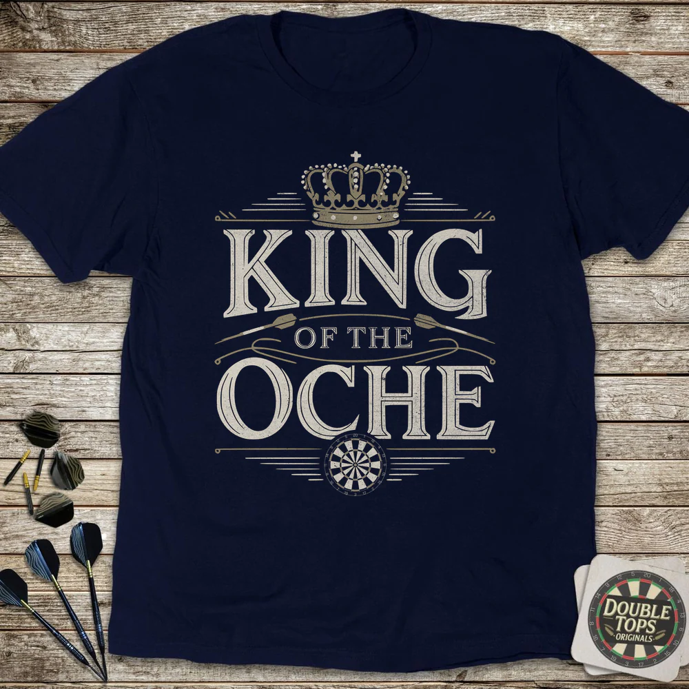 King Of The Oche T-Shirt - Image 3