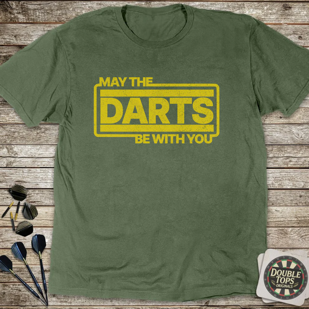May The Darts Be With You T-Shirt - Image 4