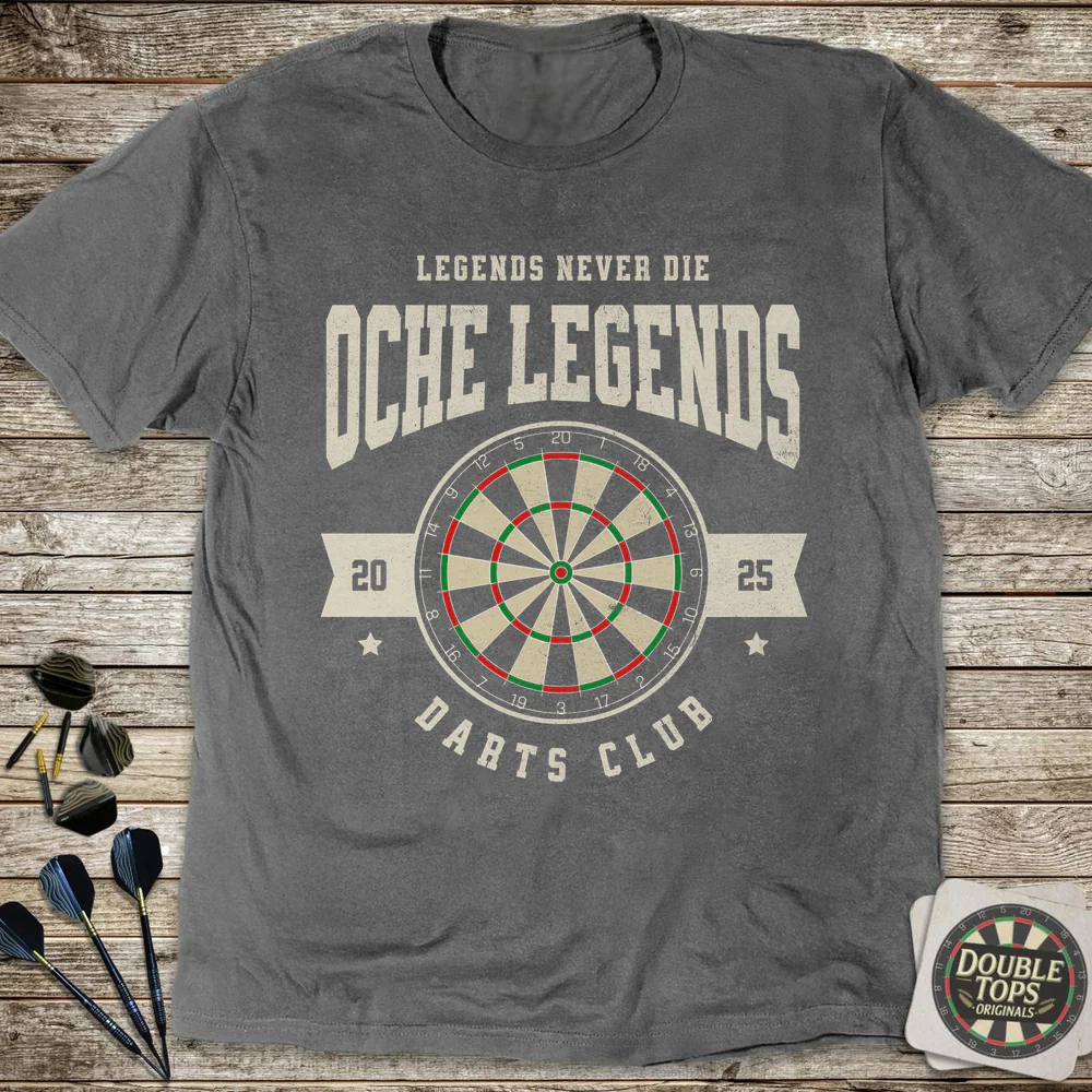 Oche Legends Darts Club T-Shirt - Image 4