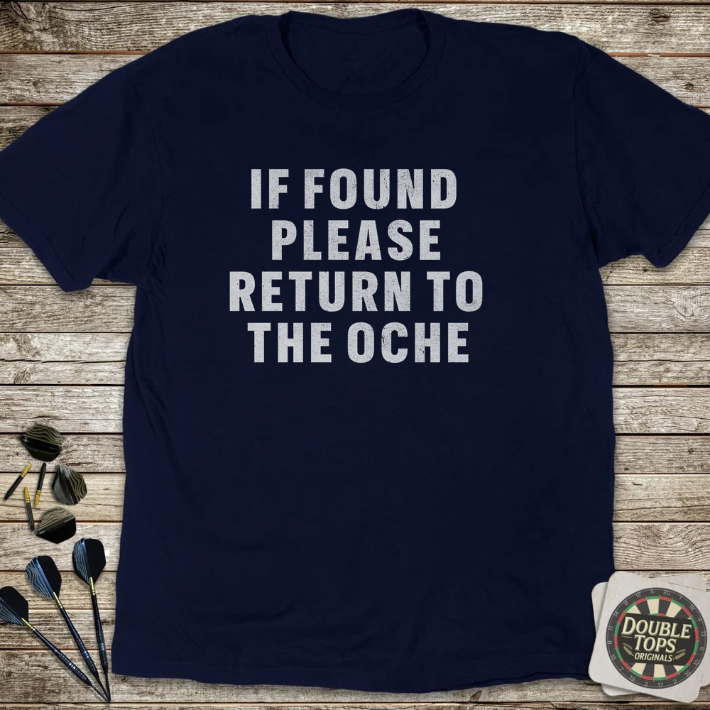 Please Return To The Oche T-Shirt - Image 3