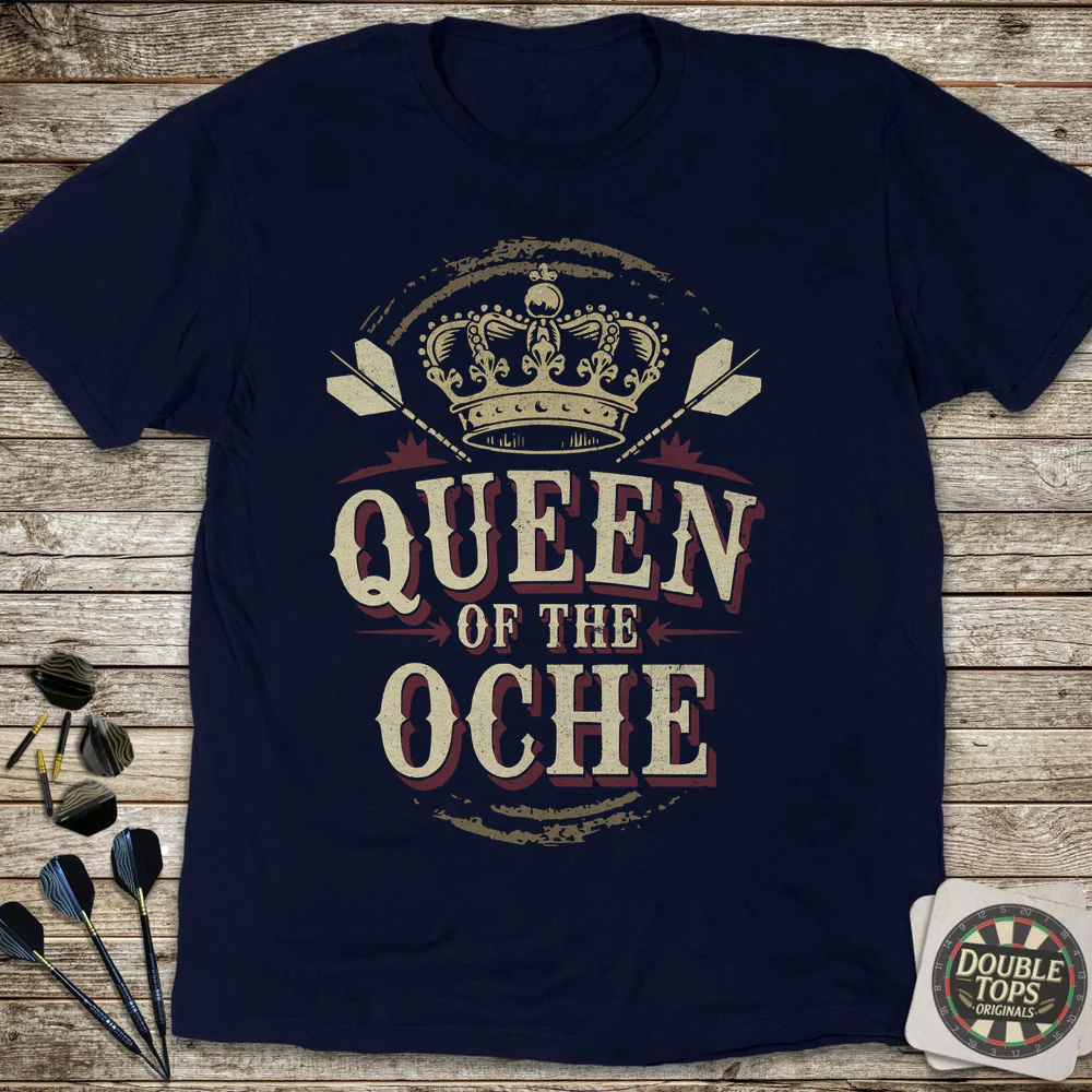 Queen Of The Oche T-Shirt - Image 3