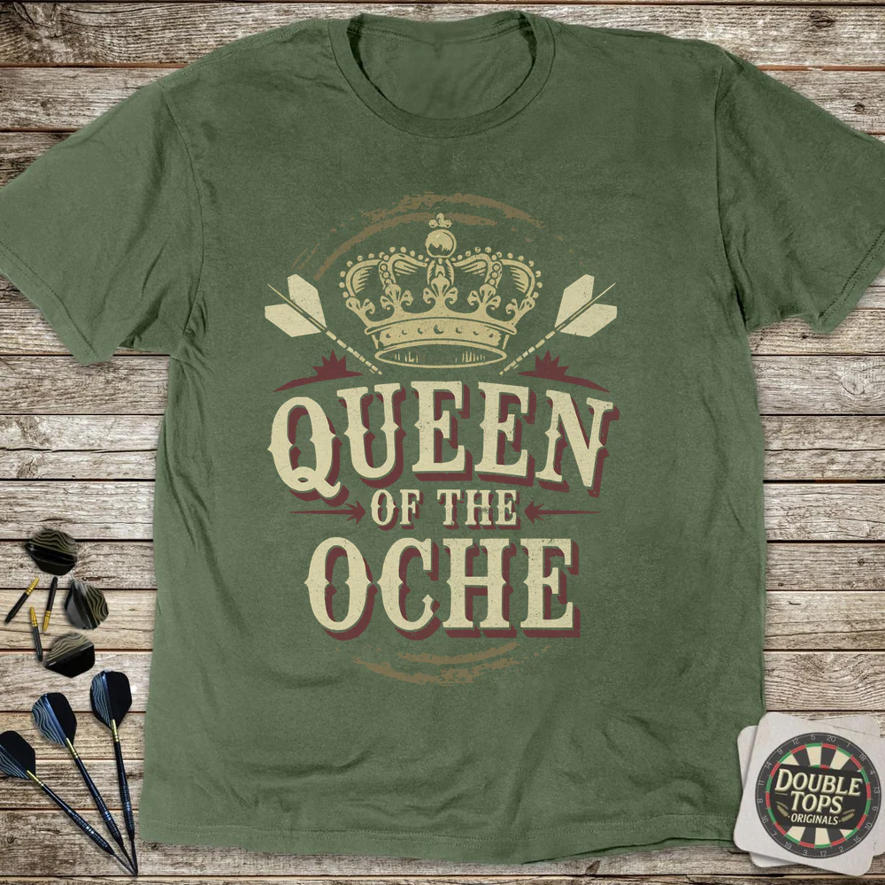 Queen Of The Oche T-Shirt - Image 4