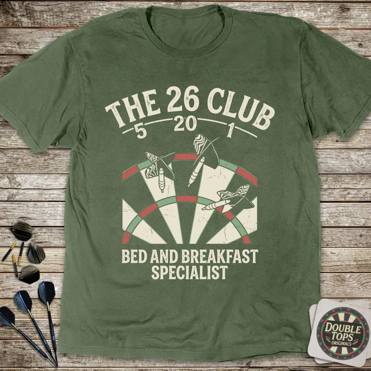 The 26 Club Bed and Breakfast Specialist T-Shirt - Image 4