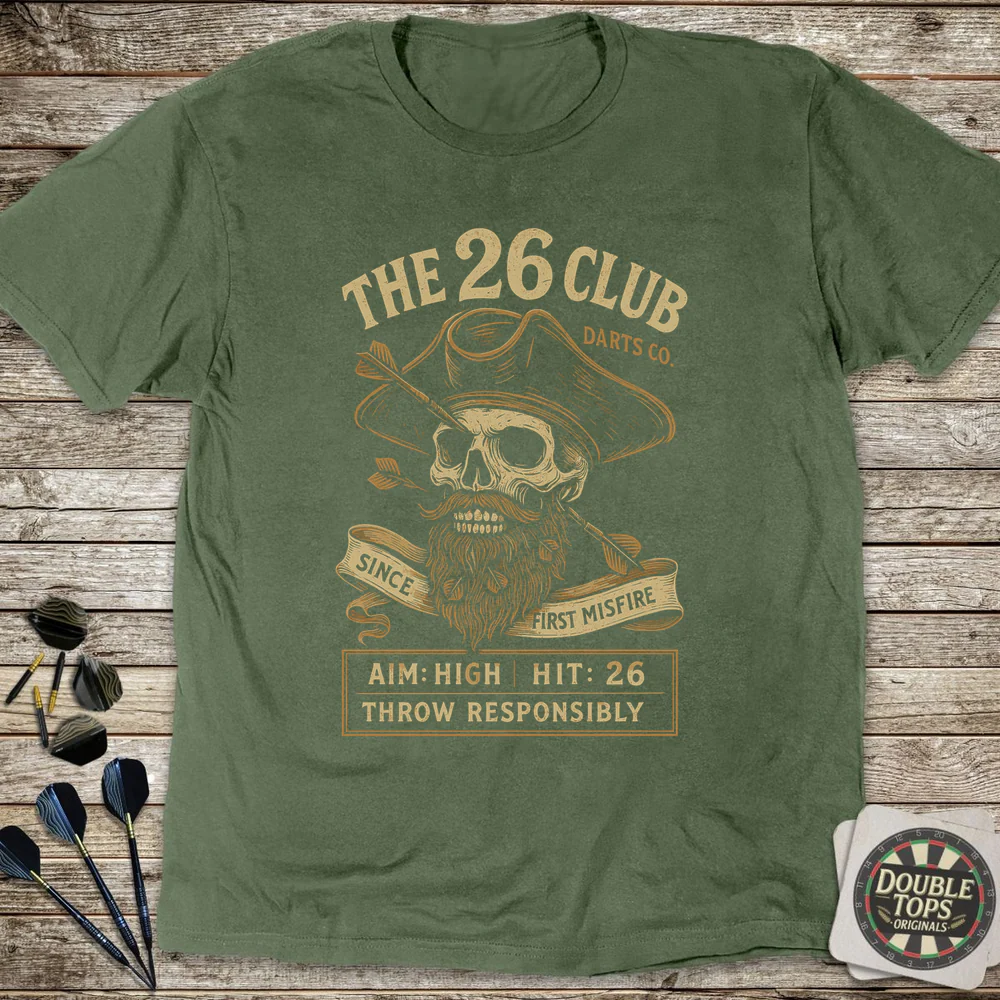 The 26 Club Darts Co T-Shirt - Image 4