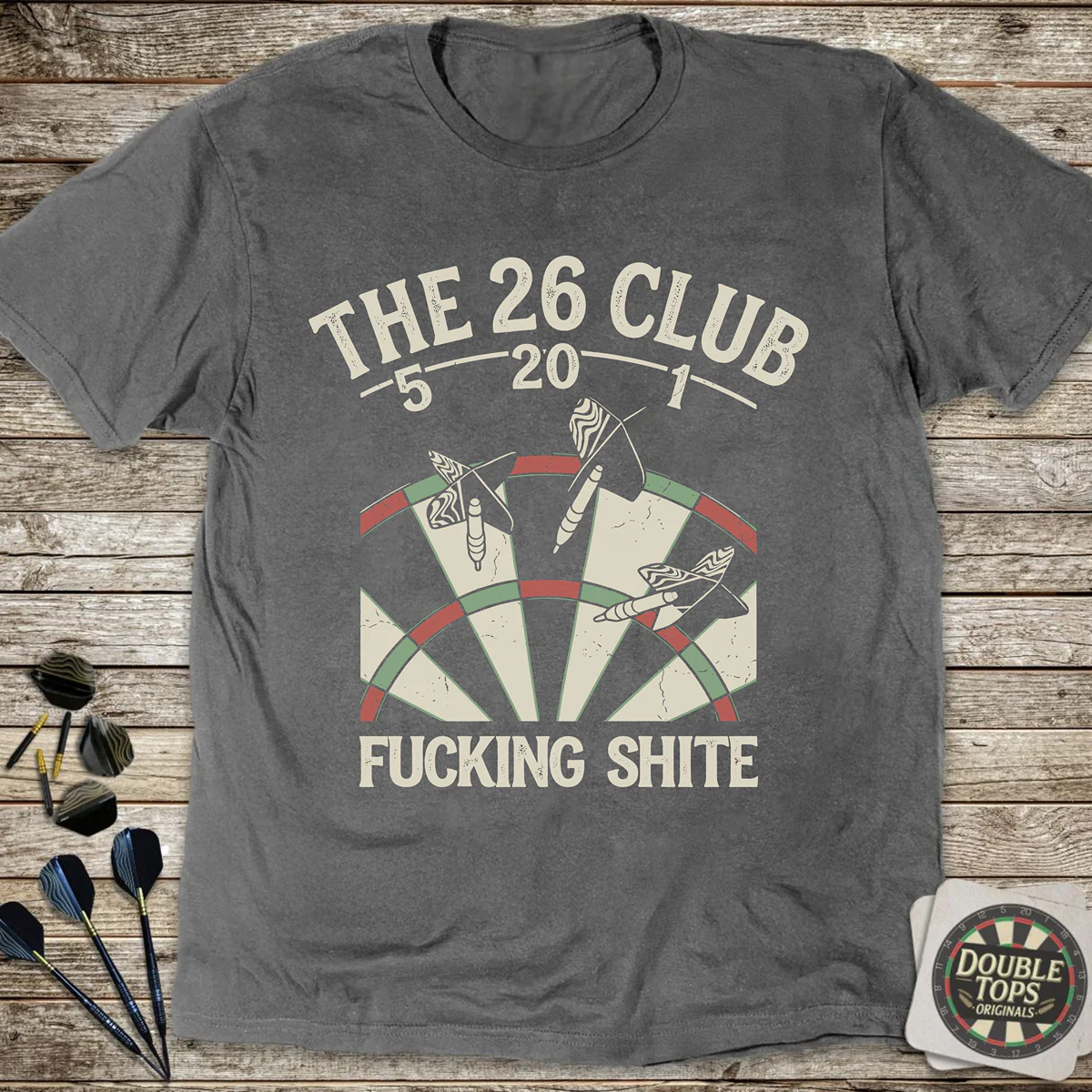 The 26 Club - Fucking Shite T-Shirt - Image 2
