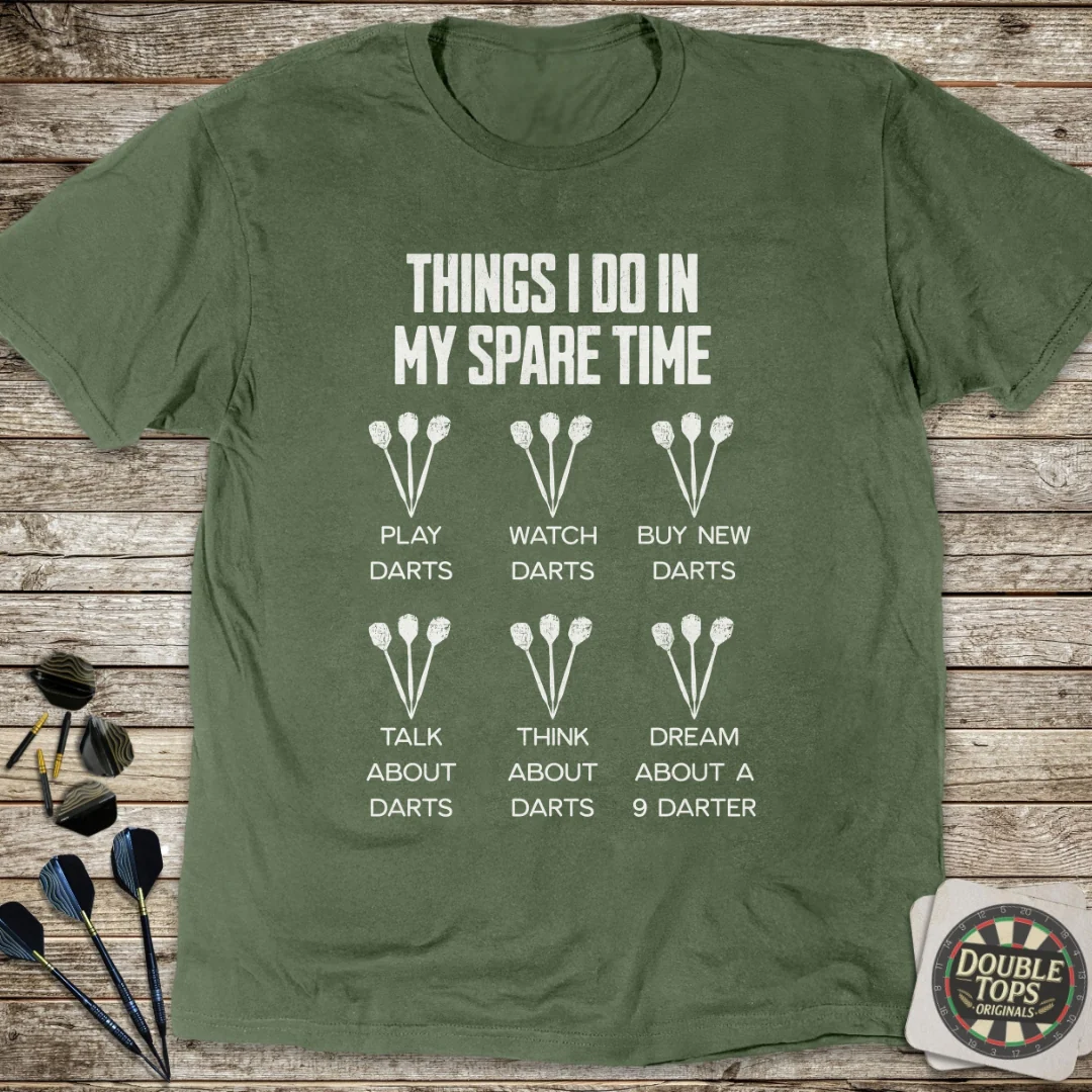Things I Do In My Spare Time T-Shirt - Image 4