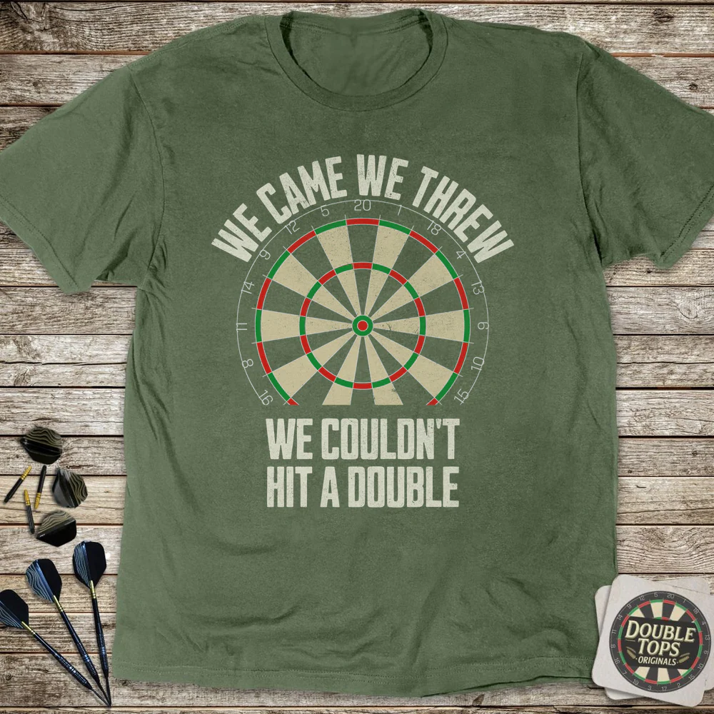 We Couldn't Hit A Double T-Shirt - Image 4
