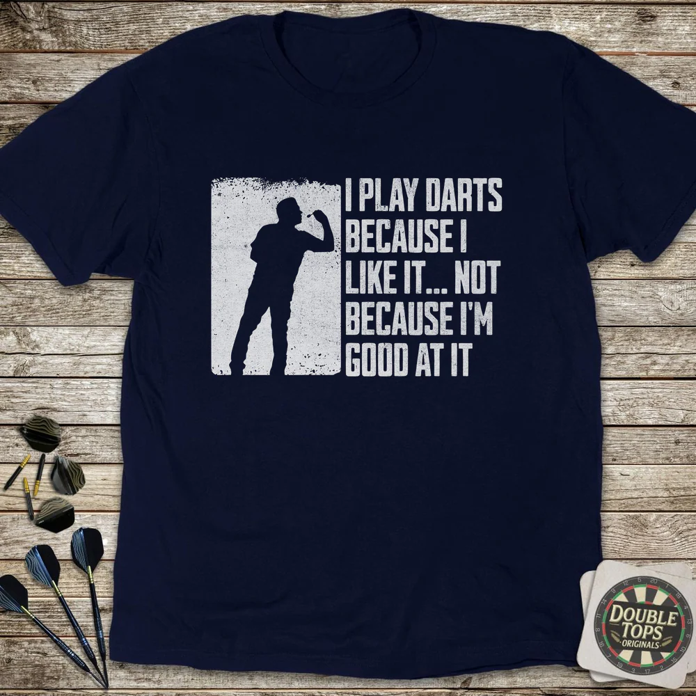 Why I Play Darts T-Shirt - Image 3