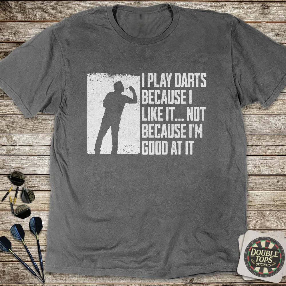 Why I Play Darts T-Shirt - Image 4